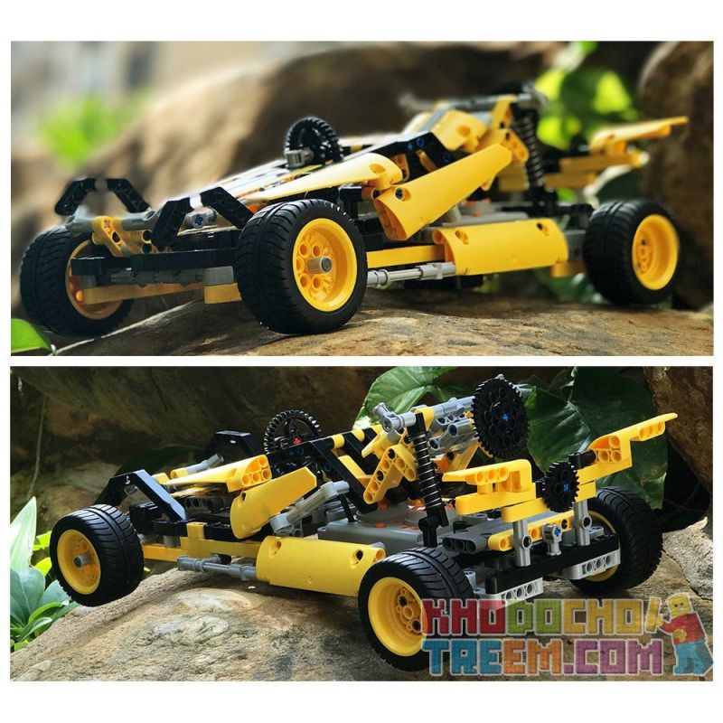 SDL 2017A-23 201723 Xếp hình kiểu   Racing Car F1 Xe đua điều Khiển Từ Xa 441 khối điều khiển từ xa