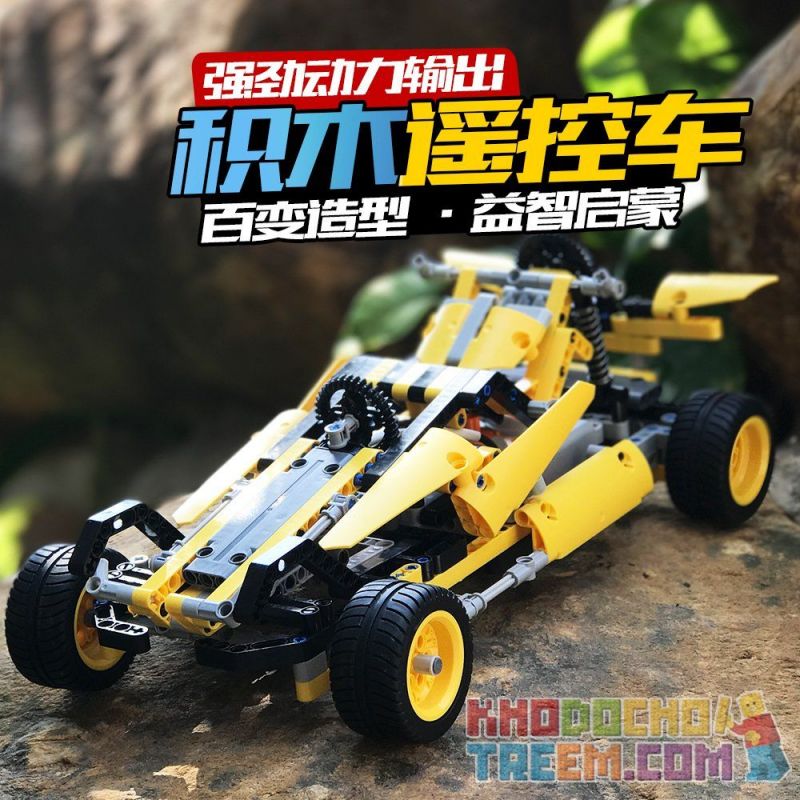 SDL 2017A-23 201723 Xếp hình kiểu   Racing Car F1 Xe đua điều Khiển Từ Xa 441 khối điều khiển từ xa