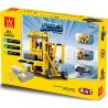 WANGE DR.LUCK 1403 non  XE NÂNG HÀNG CHẠY BẰNG ĐIỆN bộ đồ chơi xếp lắp ráp ghép mô hình Mindstorms POWER MACHINSRY FORKLIFT、SCOOTER、CRICKET、RANGING CAR Lập Trình Khoa Học 292 khối