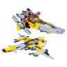 JIE STAR 20203 Xếp hình kiểu  STAR WARS Flying Leopard Fighter & Ultimate Battleship Phi Thuyền Leopard Và Chiến Hạm Tối Hậu 293 khối