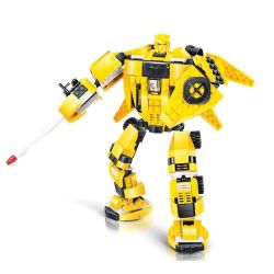 JIE STAR 27024 Xếp hình kiểu  CREATOR 3 IN 1 Plover Warrior Chiến Binh Plover 300 khối