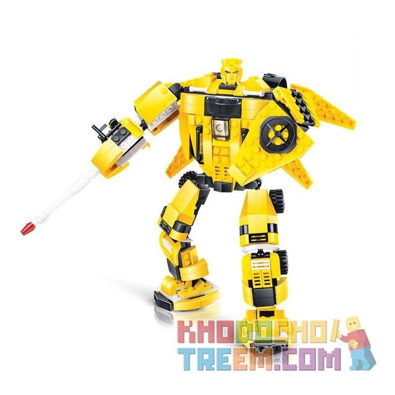 JIE STAR 27024 Xếp hình kiểu  CREATOR 3 IN 1 Plover Warrior Chiến Binh Plover 300 khối