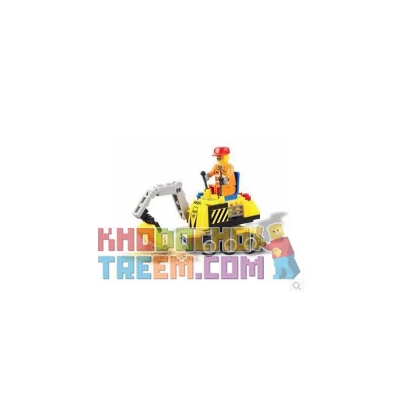 WOMA J5680 5680 Xếp hình kiểu  CITY Urban Engineering Team Đội Ngũ Kỹ Thuật Giàn Giáo 265 khối