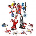 Enlighten 1405 Qman 1405 non Lego ROBOT CHIẾN BINH WAR GOD bộ đồ chơi xếp lắp ráp ghép mô hình Transformers DESTROYER ARES Robot Đại Chiến Người Máy Biến Hình 506 khối