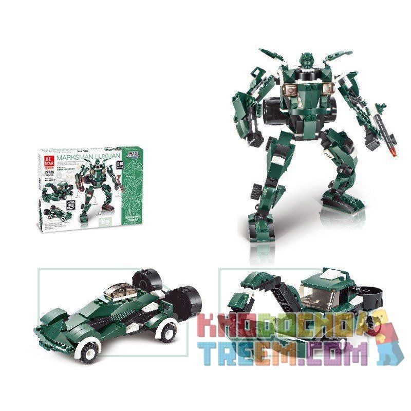 JIE STAR 27026 Xếp hình kiểu  CREATOR 3 IN 1 Marksman Luxman Thiện Xạ Luxman 271 khối