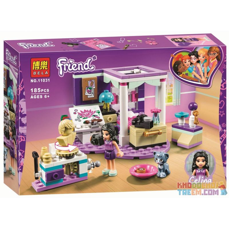 LEGO Friends Emma´s Deluxe Bedroom 41342 Building Kit 183 Piece