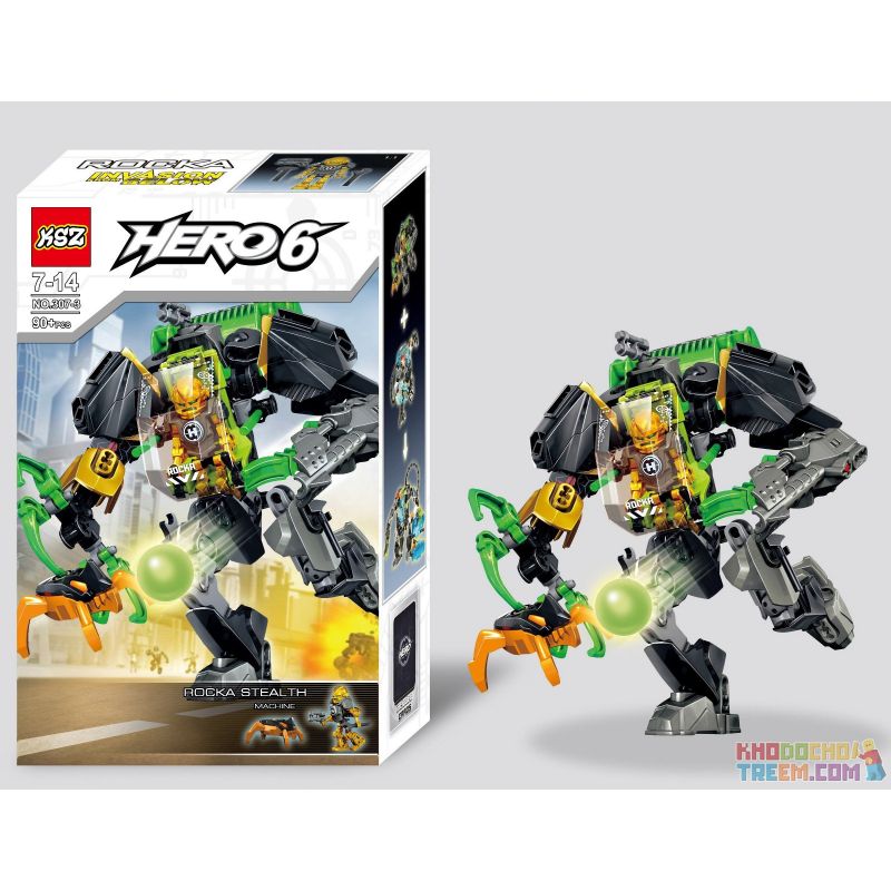 Decool 10503 Jisi 10503 XSZ KSZ 307-3 Xếp hình kiểu Lego HERO FACTORY ROCKA Stealth Machine Hero Factory Loca Contact Machine Cỗ Máy Giết Chóc 89 khối Decool 10503 Jisi 10503 XSZ KSZ 307-3 Xếp hình kiểu Lego HERO FACTORY ROCKA Stealth Machine Hero Factory Loca Contact Machine Cỗ Máy Giết Chóc 89 khối