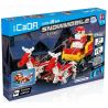 DOUBLEE CADA C51034 51034 non  ÔNG GIÀ NOEL TRƯỢT TUYẾT LẮP ĐƯỢC 2 MẪU CÓ ĐỘNG CƠ PIN CẢM BIẾN ÂM THANH CHUYỂN bộ đồ chơi xếp lắp ráp ghép mô hình  SANTA、SNOWMOBILE Kỹ Thuật Công Nghệ Cao Mô Hình Phương Tiện 439 khối