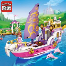 Enlighten 2609 Qman 2609 non  DU THUYỀN HOÀNG GIA CỦA CÔNG CHÚA bộ đồ chơi xếp lắp ráp ghép mô hình Prinecess Leah PRINECESS LEAH ANGEL PRINCESS SHIP Công Chúa Leah 442 khối