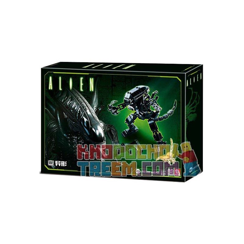 SLUBAN M38-B0720B B0720B 0720B M38B0720B 38-B0720B non  NGƯỜI NGOÀI HÀNH TINH bộ đồ chơi xếp lắp ráp ghép mô hình Alien Vs. Predator ALLENS Cuộc Chiến Dưới Tháp Cổ 442 khối
