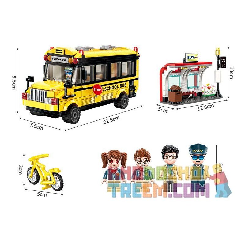 Enlighten 1136 Qman 1136 non  XE BUS ĐƯA ĐÓN HỌC SINH bộ đồ chơi xếp lắp ráp ghép mô hình Colorful City COLORFULCITY Thành Phố Sắc Màu 440 khối Enlighten 1136 Qman 1136 non  XE BUS ĐƯA ĐÓN HỌC SINH bộ đồ chơi xếp lắp ráp ghép mô hình Colorful City COLORFULCITY Thành Phố Sắc Màu 440 khối