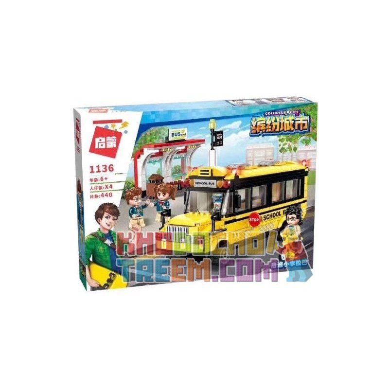 Enlighten 1136 Qman 1136 non  XE BUS ĐƯA ĐÓN HỌC SINH bộ đồ chơi xếp lắp ráp ghép mô hình Colorful City COLORFULCITY Thành Phố Sắc Màu 440 khối Enlighten 1136 Qman 1136 non  XE BUS ĐƯA ĐÓN HỌC SINH bộ đồ chơi xếp lắp ráp ghép mô hình Colorful City COLORFULCITY Thành Phố Sắc Màu 440 khối