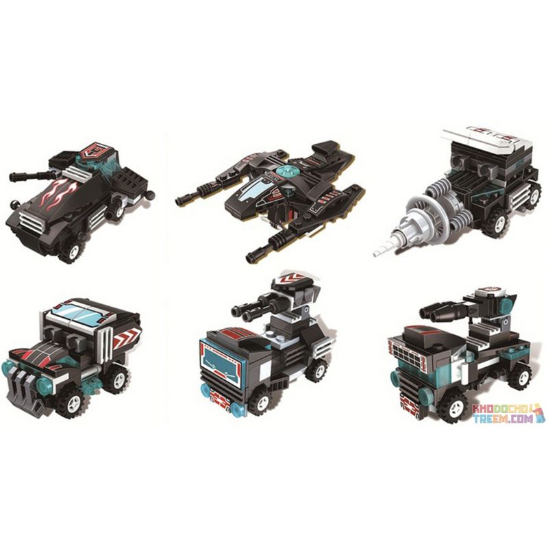 WINNER JEMLOU 8025A 8025B 8025C 8025D 8025E 8025F non Lego DEFORMATION WARRIORS 6 PHONG CÁCH TRONG 1 bộ đồ chơi xếp lắp ráp ghép mô hình Transformers Robot Đại Chiến Người Máy Biến Hình 438 khối