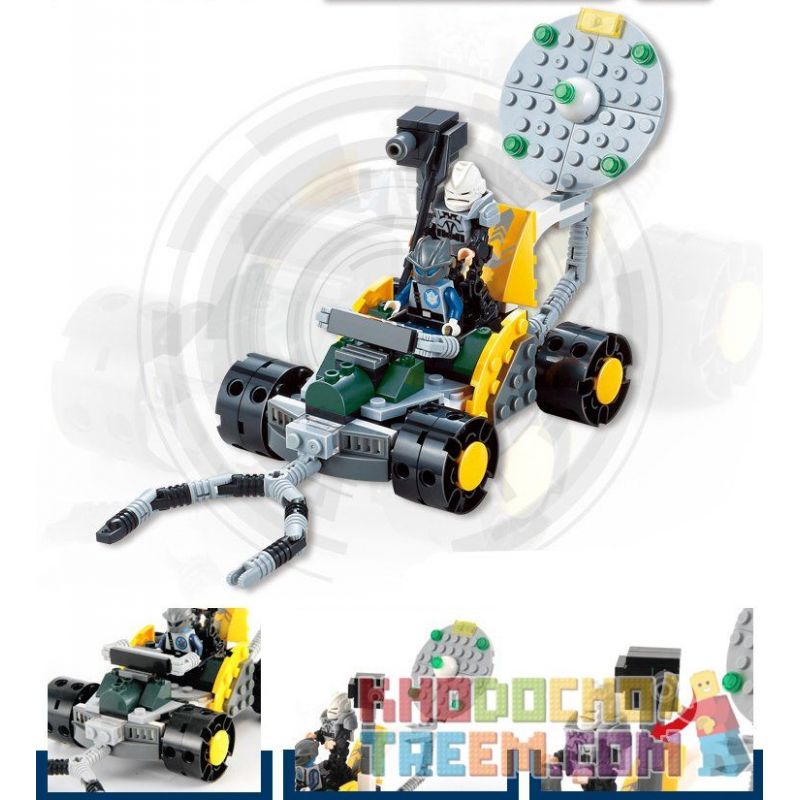 QIZHILE 5002 Xếp hình kiểu  TRANSFORMERS Robot Attacks 4 In 1 Combination Người Máy Tấn Công Kết Hợp 4 Trong 1 438 khối