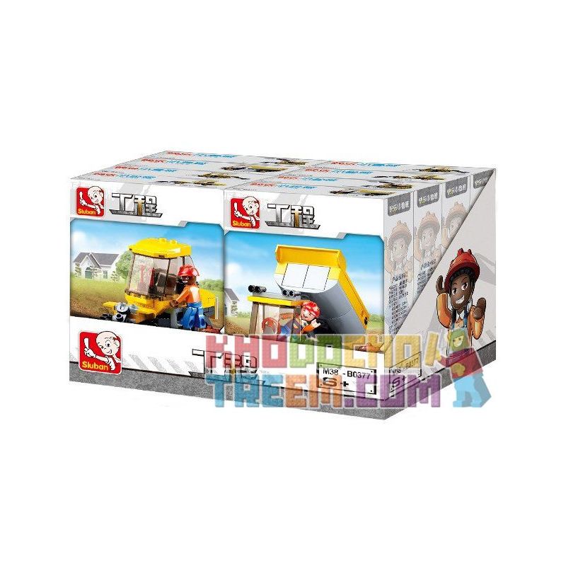 SLUBAN M38-B0377A B0377A 0377A M38B0377A 38-B0377A M38-B0377B B0377B 0377B M38B0377B 38-B0377B M38-B0377C B0377C 0377C M38B0377C 38-B0377C M38-B0377D B0377D 0377D M38B0377D 38-B0377D non  MÔ HÌNH XE TẢI MÁY ỦI XÚC. bộ đồ chơi xếp lắp ráp ghép mô hình City Thành Phố 438 khối
