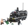Winner 7002 non  XE CẢNH SÁT CHỐNG BẠO ĐỘNG bộ đồ chơi xếp lắp ráp ghép mô hình Police CITY SWAT 320 khối