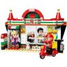 QMAN 1133 non  CỬA HÀNG TIỆN LỢI Q-STORE bộ đồ chơi xếp lắp ráp ghép mô hình Colorful City COLORFULCITY Thành Phố Sắc Màu 319 khối