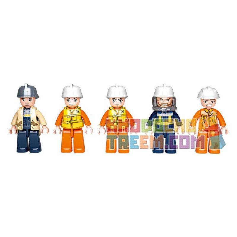 SLUBAN M38-0630 0630 M380630 38-0630 non  THUYỀN CỨU HỎA TIÊN PHONG bộ đồ chơi xếp lắp ráp ghép mô hình Fire Rescure FIRE RESCUE BOAT 429 khối