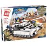 Enlighten 3206 Qman 3206 non  XE TĂNG CỦA QUÂN ĐỘI MỸ bộ đồ chơi xếp lắp ráp ghép mô hình Thunder Mission THUNDERMISSION Nhiệm Vụ Sấm Sét 429 khối