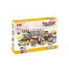 XIPOO XP93210A 93210A Xếp hình kiểu  CITY Hong Kong Street Food Món ăn đường Phố 814 khối