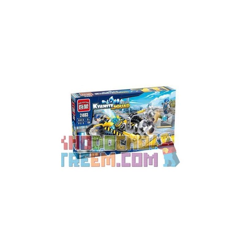 Enlighten 2403 Qman 2403 non  XE CHOPPER NGHIỀN ĐÁ bộ đồ chơi xếp lắp ráp ghép mô hình Kyanite Squad KYANITE SQUAD STONE CHOPPER Đội Khai Khoáng 128 khối Enlighten 2403 Qman 2403 non  XE CHOPPER NGHIỀN ĐÁ bộ đồ chơi xếp lắp ráp ghép mô hình Kyanite Squad KYANITE SQUAD STONE CHOPPER Đội Khai Khoáng 128 khối
