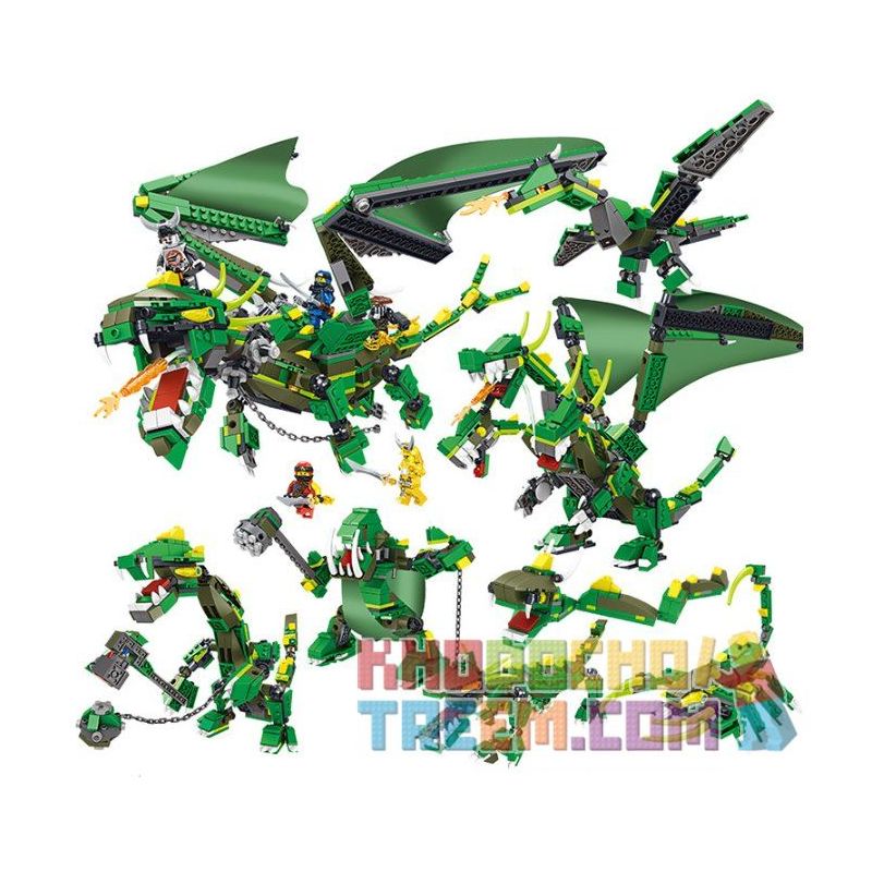 LELE 31157 Xếp hình kiểu Lego THE LEGO NINJAGO MOVIE Ninja：Masters Of ...