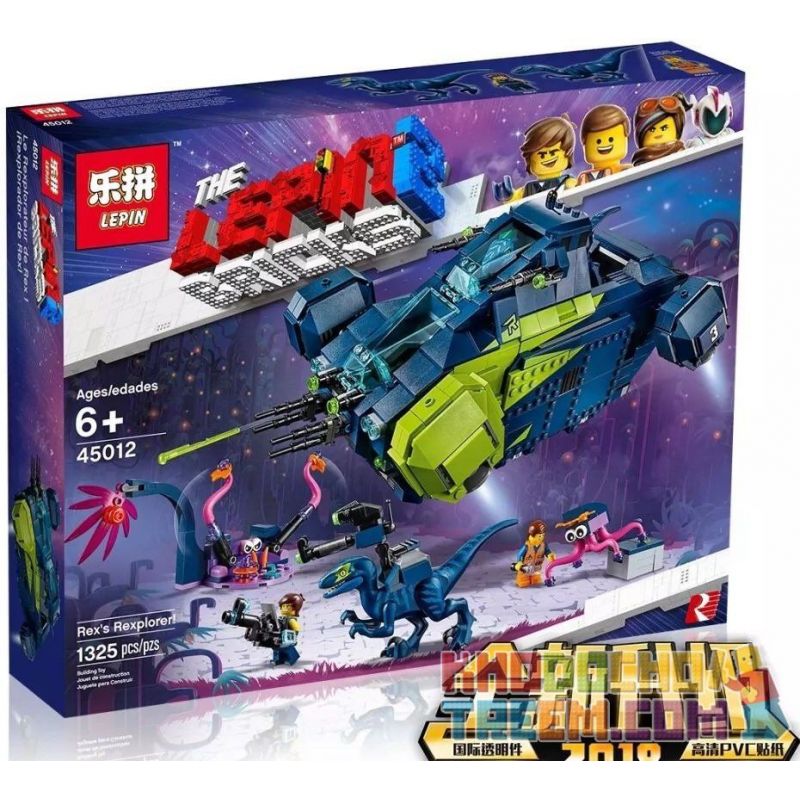 LARI 11241 LEPIN 45012 Xếp hình kiểu THE LEGO MOVIE 2 THE SECOND PART Lego Movie 2 Rex's Rexplorer! Phi Thuyền Chiến đấu Của Rex LARI 11241 LEPIN 45012 Xếp hình kiểu THE LEGO MOVIE 2 THE SECOND PART Lego Movie 2 Rex's Rexplorer! Phi Thuyền Chiến đấu Của Rex