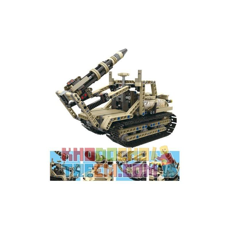 MouldKing 13012 Mould King 13012 non  XE BỌC THÉP TRANG BỊ TÊN LỬA THEO DÕI bộ đồ chơi xếp lắp ráp ghép mô hình  ARMOUR ALLIANCE Kỹ Thuật Công Nghệ Cao Mô Hình Phương Tiện 606 khối