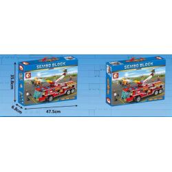 SEMBO 603039 non  XE CỨU HỎA SÂN BAY bộ đồ chơi xếp lắp ráp ghép mô hình Fire Rescure FIRE FRONTLINE 580 khối SEMBO 603039 non  XE CỨU HỎA SÂN BAY bộ đồ chơi xếp lắp ráp ghép mô hình Fire Rescure FIRE FRONTLINE 580 khối