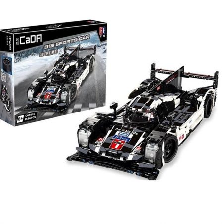 DOUBLEE CADA C61016 61016 MorkModel 022012 022012-2 022012-3 Mork Model 022012 022012-2 022012-3 non  XE ĐUA PORSCHE 919 HYBRID TỶ LỆ 1:9.5 ĐIỀU KHIỂN TỪ XA tỷ lệ 1:12 bộ đồ chơi xếp lắp ráp ghép mô hình  PORSCHE 919 HYBRID SPORTS-CAR Kỹ Thuật Công Nghệ Cao Mô Hình Phương Tiện 1586 khối