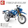 SEMBO 701702 non  XE MÔ TÔ ĐỊA HÌNH YAMAHA bộ đồ chơi xếp lắp ráp ghép mô hình  TECHINQUE Kỹ Thuật Công Nghệ Cao Mô Hình Phương Tiện 799 khối