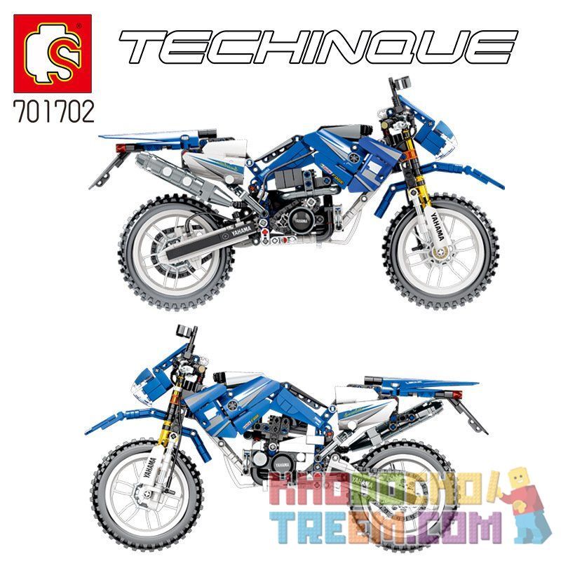 SEMBO 701702 non  XE MÔ TÔ ĐỊA HÌNH YAMAHA bộ đồ chơi xếp lắp ráp ghép mô hình  TECHINQUE Kỹ Thuật Công Nghệ Cao Mô Hình Phương Tiện 799 khối SEMBO 701702 non  XE MÔ TÔ ĐỊA HÌNH YAMAHA bộ đồ chơi xếp lắp ráp ghép mô hình  TECHINQUE Kỹ Thuật Công Nghệ Cao Mô Hình Phương Tiện 799 khối