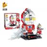 PanlosBrick 690007A 690007B 690007C 690007D Panlos Brick 690007A 690007B 690007C 690007D non  SIÊU NHÂN ĐIỆN QUANG bộ đồ chơi xếp lắp ráp ghép mô hình Brickheadz ULTRAMAN Nhân Vật Đầu To 769 khối