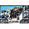 SEMBO 102438 non  ĐỘI CẢNH SÁT ĐẶC NHIỆM SWAT bộ đồ chơi xếp lắp ráp ghép mô hình Swat Special Force 705 khối
