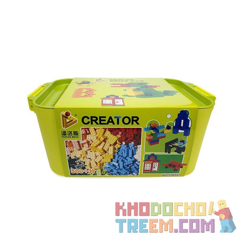 PanlosBrick 601005 Panlos Brick 601005 non  SÁNG TẠO bộ đồ chơi xếp lắp ráp ghép mô hình Creator 500 khối