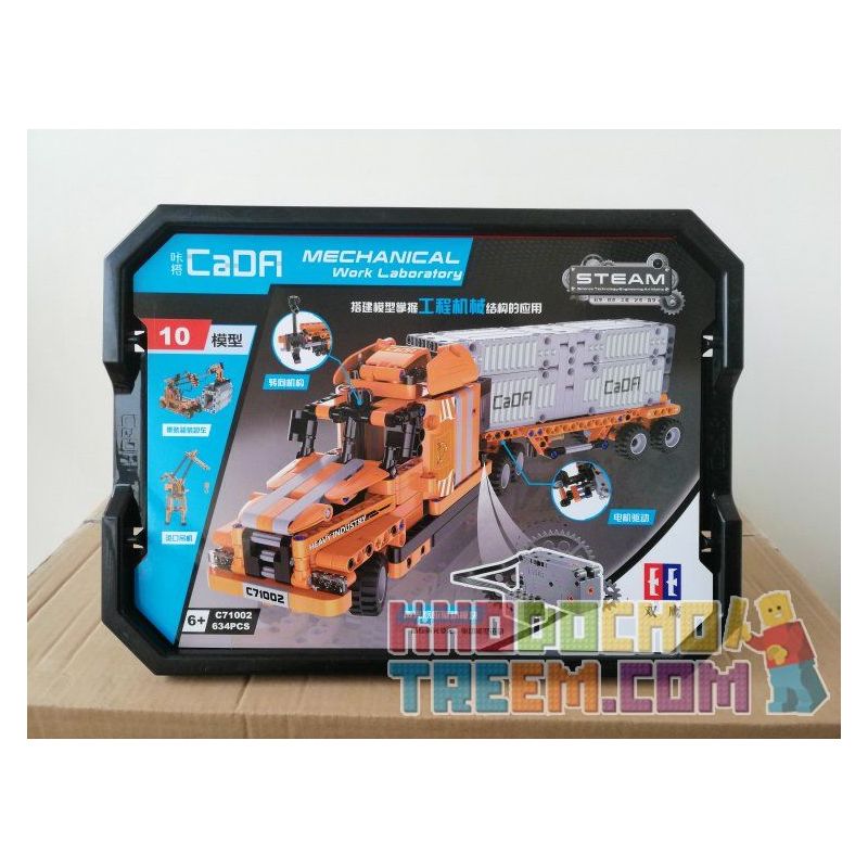 DOUBLEE CADA C71002 71002 non  MÁY MÓC VẬN TẢI 10 TRONG CÓ CẢM BIẾN CHUYỂN ĐỘNG bộ đồ chơi xếp lắp ráp ghép mô hình  MECHANICAL WORK LABORATORY Kỹ Thuật Công Nghệ Cao Mô Hình Phương Tiện 634 khối DOUBLEE CADA C71002 71002 non  MÁY MÓC VẬN TẢI 10 TRONG CÓ CẢM BIẾN CHUYỂN ĐỘNG bộ đồ chơi xếp lắp ráp ghép mô hình  MECHANICAL WORK LABORATORY Kỹ Thuật Công Nghệ Cao Mô Hình Phương Tiện 634 khối