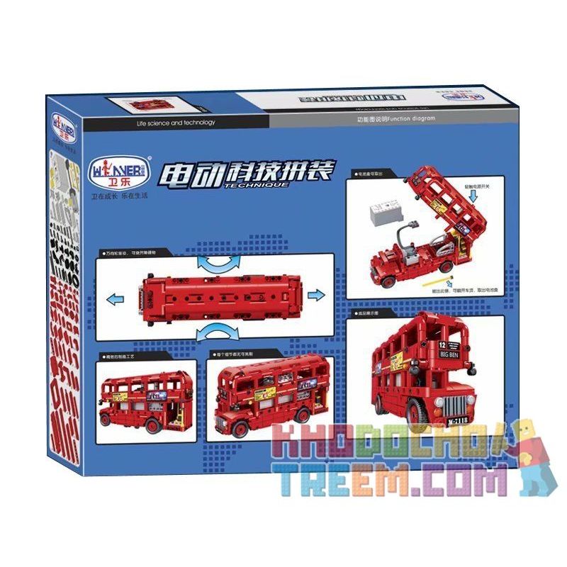 Winner 7118 non  XE BUS 2 TẦNG bộ đồ chơi xếp lắp ráp ghép mô hình  Kỹ Thuật Công Nghệ Cao Mô Hình Phương Tiện 487 khối Winner 7118 non  XE BUS 2 TẦNG bộ đồ chơi xếp lắp ráp ghép mô hình  Kỹ Thuật Công Nghệ Cao Mô Hình Phương Tiện 487 khối