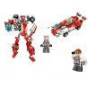 Enlighten 3301 Qman 3301 non  ROBOT BIẾN HÌNH THÀNH XE ĐUA bộ đồ chơi xếp lắp ráp ghép mô hình Transformers BLAST RANGER SPEED BLAZER Robot Đại Chiến Người Máy Biến Hình 485 khối