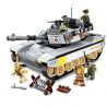 Enlighten 1721 25005 Qman 1721 25005 non  XE TĂNG CHIẾN ĐẤU bộ đồ chơi xếp lắp ráp ghép mô hình Tactical Espionage Action Chiến Thuật Quân Sự 482 khối