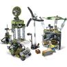 SEMBO 11701 non  CĂN CỨ TRÊN SA MẠC bộ đồ chơi xếp lắp ráp ghép mô hình Black Gold Cuộc Chiến Vàng Đen 481 khối