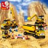 SLUBAN M38-B9700 B9700 9700 M38B9700 38-B9700 non  ĐỘI XE XÂY DỰNG bộ đồ chơi xếp lắp ráp ghép mô hình City Thành Phố 474 khối