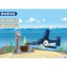 Kazi KY80023 80023 non  CON CUA VUI NHỘN CÁ MẬP NHỎ TÔM CÀNG BẠCH TUỘC VẺ NGỪ bộ đồ chơi xếp lắp ráp ghép mô hình Ocean Series Sinh Vật Đại Dương 100 khối