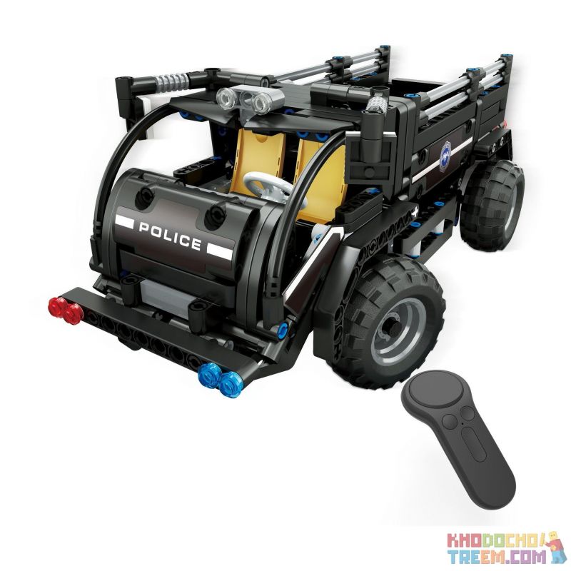 MouldKing 13008 Mould King 13008 non  XE THÙNG CẢNH SÁT bộ đồ chơi xếp lắp ráp ghép mô hình  GLORY GUARDIANS Kỹ Thuật Công Nghệ Cao Mô Hình Phương Tiện 464 khối