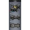 MouldKing 13008 Mould King 13008 non  XE THÙNG CẢNH SÁT bộ đồ chơi xếp lắp ráp ghép mô hình  GLORY GUARDIANS Kỹ Thuật Công Nghệ Cao Mô Hình Phương Tiện 464 khối