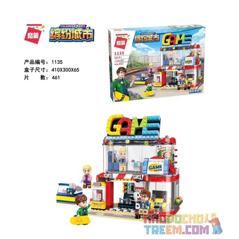 Enlighten 1135 Qman 1135 non  TIỆM TRÒ CHƠI bộ đồ chơi xếp lắp ráp ghép mô hình Colorful City COLORFULCITY Thành Phố Sắc Màu 461 khối Enlighten 1135 Qman 1135 non  TIỆM TRÒ CHƠI bộ đồ chơi xếp lắp ráp ghép mô hình Colorful City COLORFULCITY Thành Phố Sắc Màu 461 khối