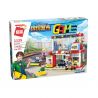 Enlighten 1135 Qman 1135 non  TIỆM TRÒ CHƠI bộ đồ chơi xếp lắp ráp ghép mô hình Colorful City COLORFULCITY Thành Phố Sắc Màu 461 khối