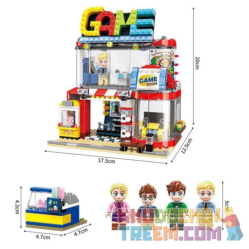 Enlighten 1135 Qman 1135 non  TIỆM TRÒ CHƠI bộ đồ chơi xếp lắp ráp ghép mô hình Colorful City COLORFULCITY Thành Phố Sắc Màu 461 khối Enlighten 1135 Qman 1135 non  TIỆM TRÒ CHƠI bộ đồ chơi xếp lắp ráp ghép mô hình Colorful City COLORFULCITY Thành Phố Sắc Màu 461 khối