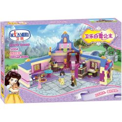 Winner 5004 Xếp hình kiểu Lego SNOW WHITE PRINCESS Wei Le Snow Princess Princess Bedroom Căn Phòng Của Công Chúa 460 khối