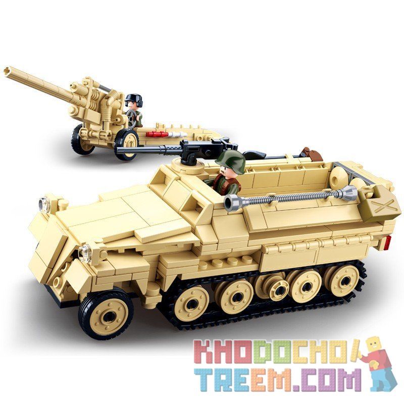 SLUBAN M38-B0695 B0695 0695 M38B0695 38-B0695 non  XE BỌC THÉP VÀ PHÁO PHÒNG KHÔNG bộ đồ chơi xếp lắp ráp ghép mô hình World War Ii SD.KFZ.251 HALF-TRACK、K18 105MM CANNON Chiến Tranh Thế Giới Thứ 2 460 khối SLUBAN M38-B0695 B0695 0695 M38B0695 38-B0695 non  XE BỌC THÉP VÀ PHÁO PHÒNG KHÔNG bộ đồ chơi xếp lắp ráp ghép mô hình World War Ii SD.KFZ.251 HALF-TRACK、K18 105MM CANNON Chiến Tranh Thế Giới Thứ 2 460 khối