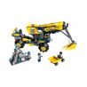 Enlighten 2410 Qman 2410 non  MÁY XÚC KHAI THÁC MỎ ĐÁ QUÝ bộ đồ chơi xếp lắp ráp ghép mô hình Kyanite Squad KYANITE SQUAD EXCAVATOR Đội Khai Khoáng 457 khối
